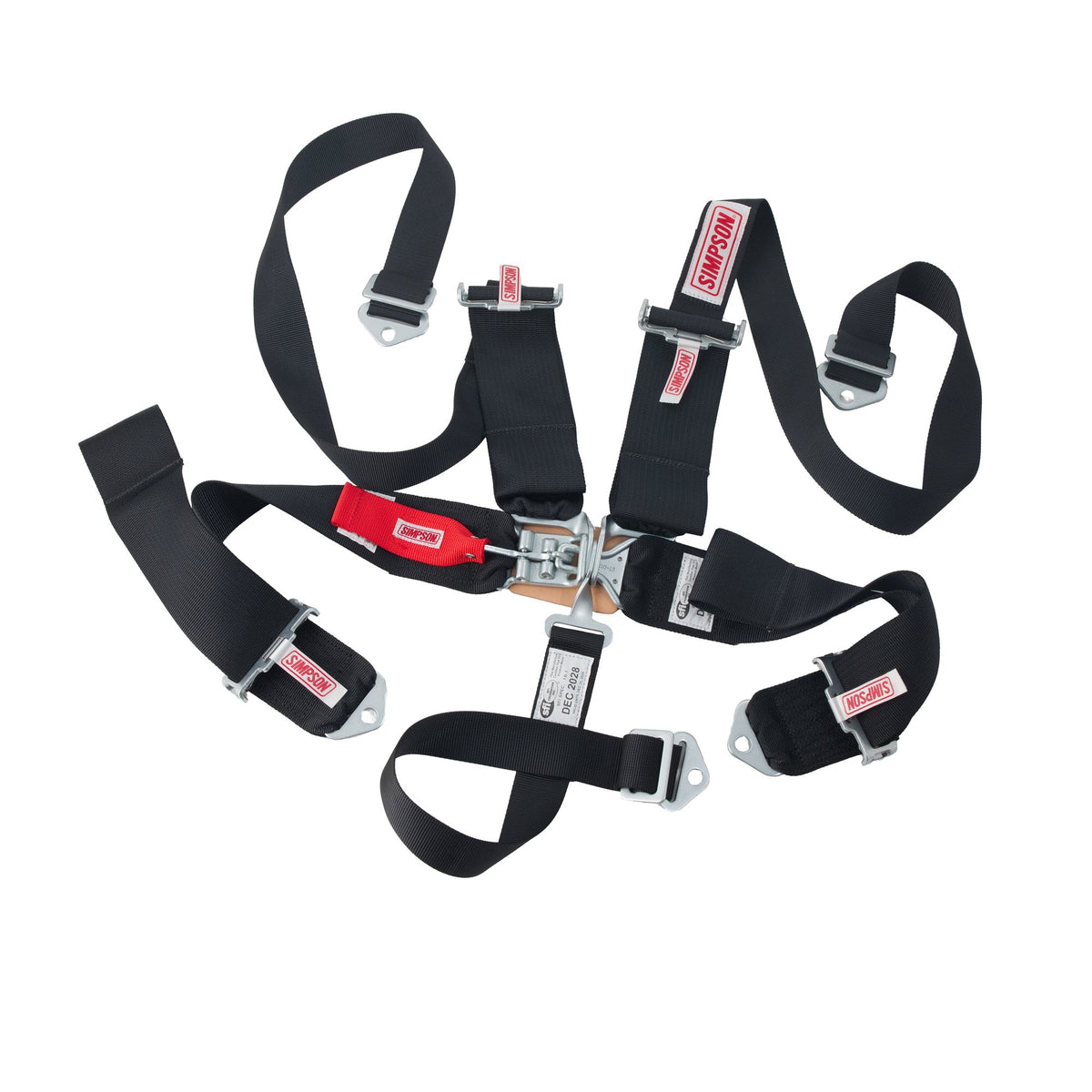 Simpson Latch and Link Bolt-In 5-Point Harness - 29061BKH