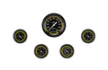 Classic Instruments AutoCross Yellow Five Gauge Set - AX100YBLF