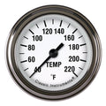 Classic Instruments White Hot 2-1/8" Stock Eliminator Tempature Gauge - WH129SLF