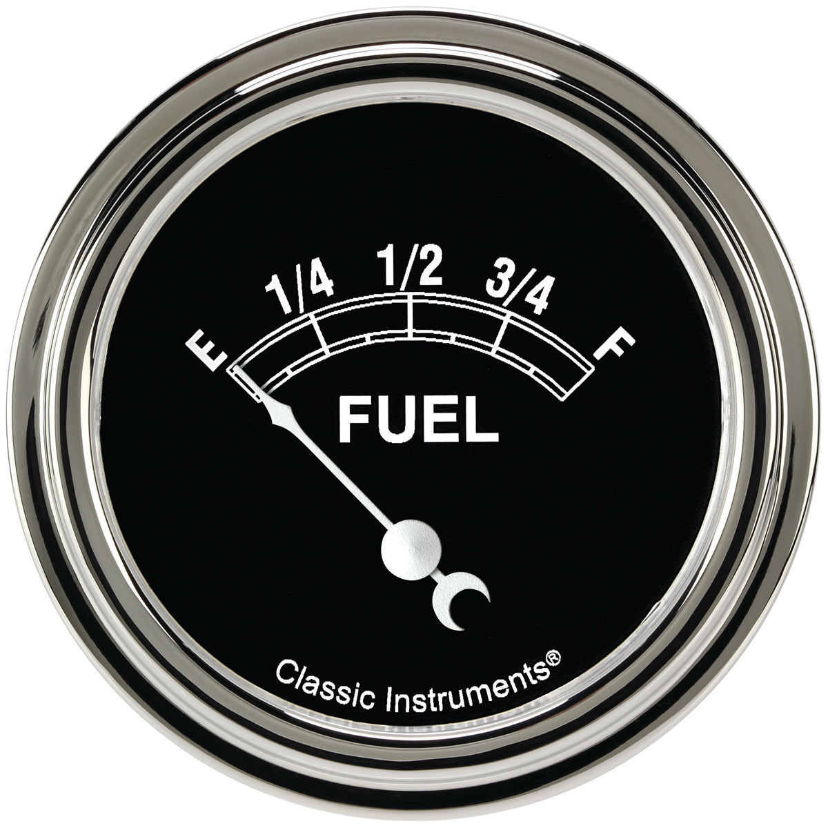 Classic Instruments Traditional 2-5/8" Fuel Level Gauge - TR211SLF