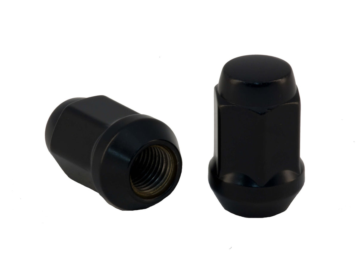 Rocket Racing Wheels 7/16 Black Bulge Acorn Lug Nut, 3/4 Hex, 1PC - C1702B