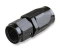 Mr. Gasket -10 AN Straight Swivel Hose End - Black - 220110-BL
