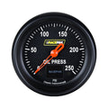 Classic Instruments Racepak 2-5/8" Black Oil Pressure Gauge (250 PSI) - 250-CI-382BB