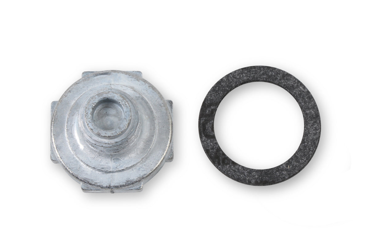 Holley Power Valve Plug & Gasket - 26-36