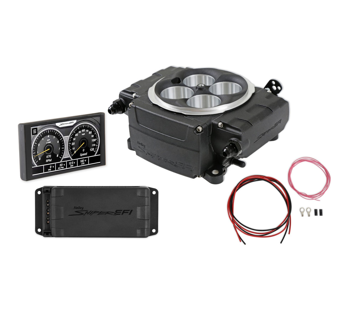 Holley Sniper 2 EFI - Black - 550-511-5PX