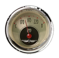Classic Instruments All American Nickel 2-1/8" Water Temperature Gauge - AN26SHC