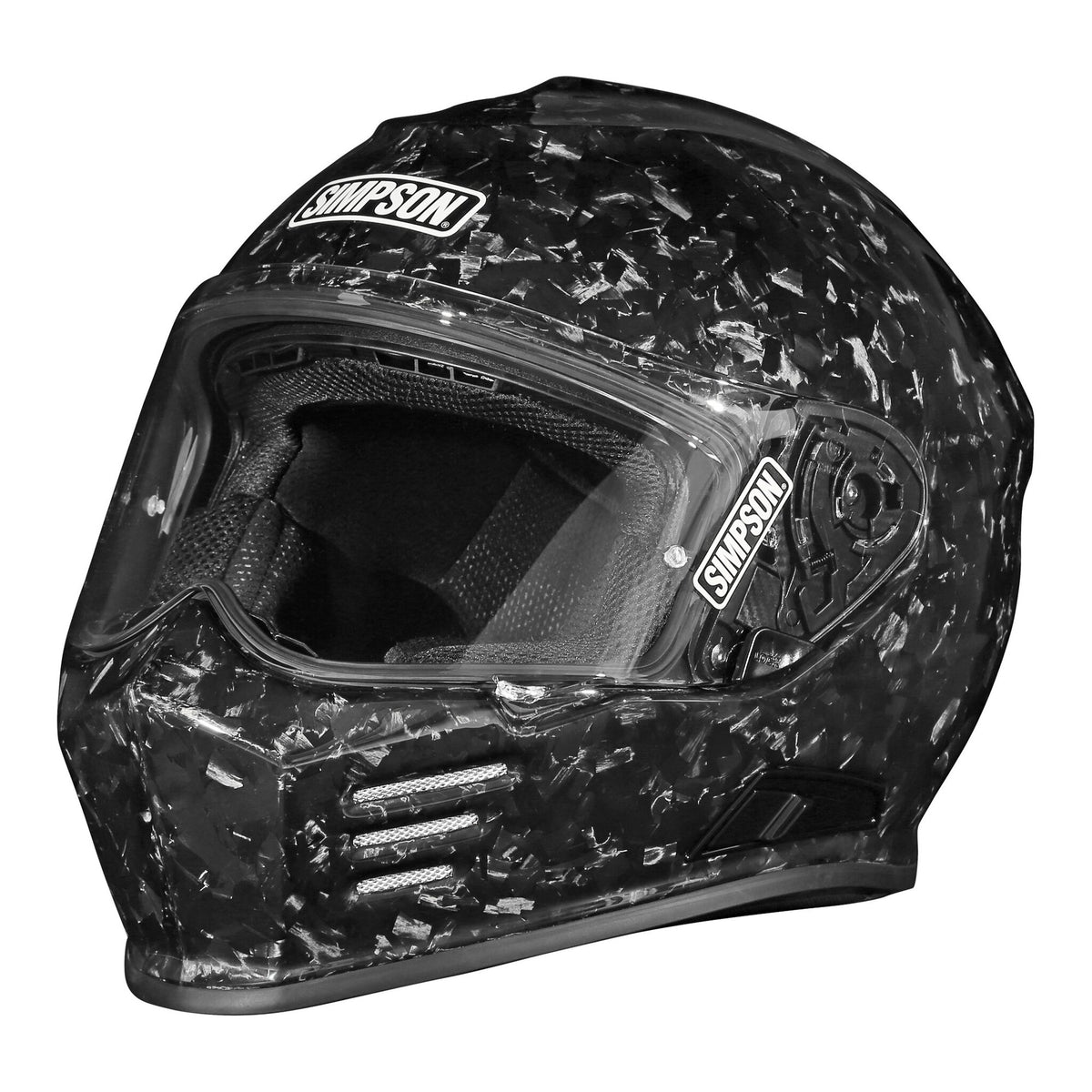 Simpson Ghost Bandit Helmet - Forged Carbon - Medium - GBDFCMD
