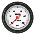 Classic Instruments Velocity White 2-1/8" Fuel Pressure Gauge (15 PSI) - VS145WBLF