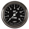 Classic Instruments Hot Rod 2-1/8" Exhaust Gas Tempature Gauge - HR198SLF