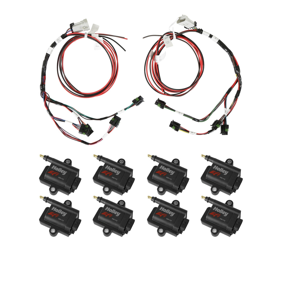 Holley EFI Big Wire Coil-Near-Plug Smart Coil Kit - 556-128