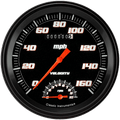 Classic Instruments Velocity Black 5" Speedtachular Speedometer Gauge - VS50BBLC