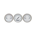 Classic Instruments White Hot Three Gauge Set - WH04SLF