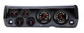 Classic Instruments 1970-76 Duster Velocity Black Six Gauge Set Mopar - CDDU70VSB01CF