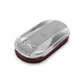 Holley Vintage Series Oval Air Cleaner - Polished - 120-401