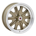 Legendary Wheel HB45 - 17x8 - 5x4.5 - 4.75 BS - Gold Haze - LW90-70854F
