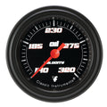 Classic Instruments Velocity Black 2-1/8" Oil Temperature Gauge - VS128BBLF