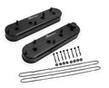 Holley Sniper Valve Cover - Fabricated Aluminum - GM LS Engines - Satin Black - 890014B