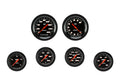 Classic Instruments Velocity Black Six Gauge Set - VS301BBLF