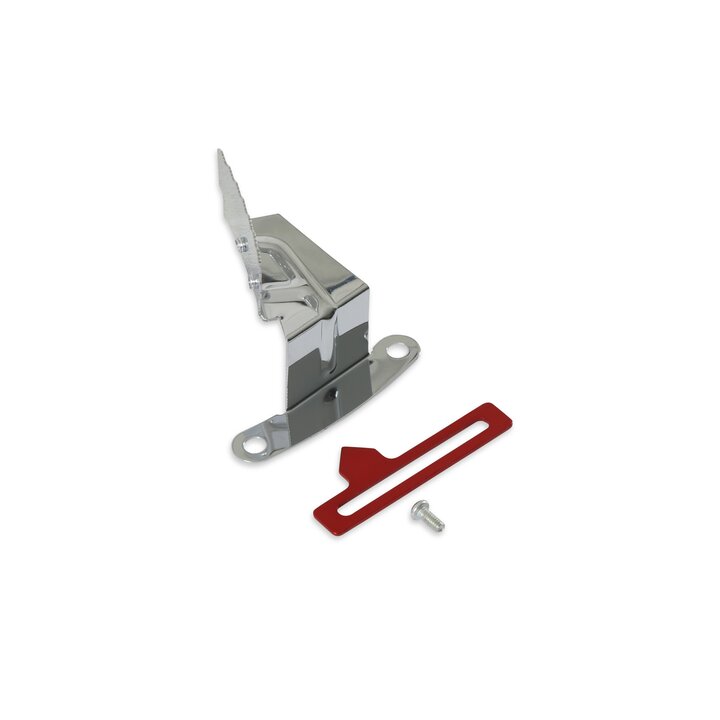 Mr. Gasket Timing Tab With Adjustable Pointer - Chrome - 4598