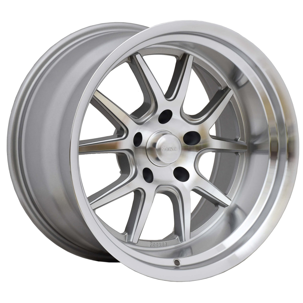 Rocket Racing Wheels TTR19 Attack - Titanium/Machined - TTR19-8117350