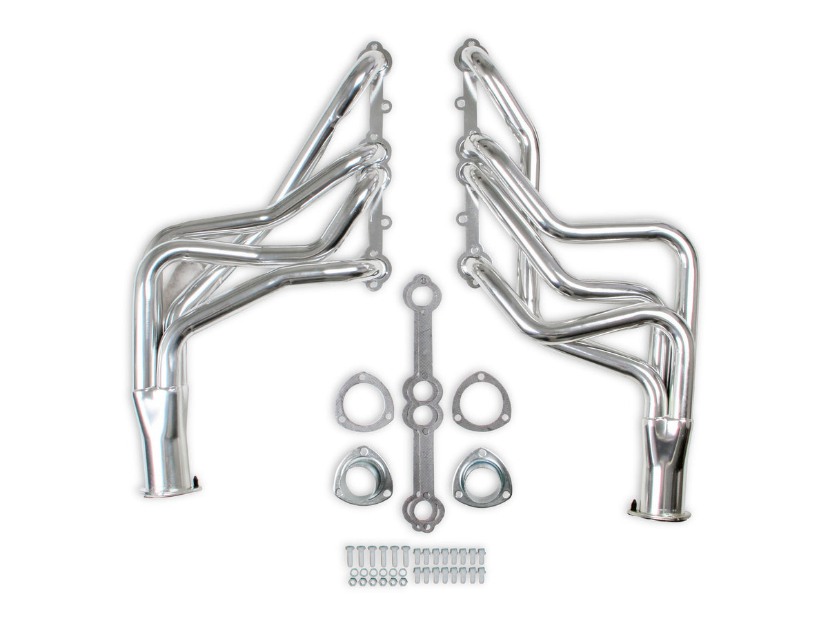 Flowtech Long Tube Header - Ceramic Coated Finish -1-5/8 in. x 3.0 in. - 31100FLT