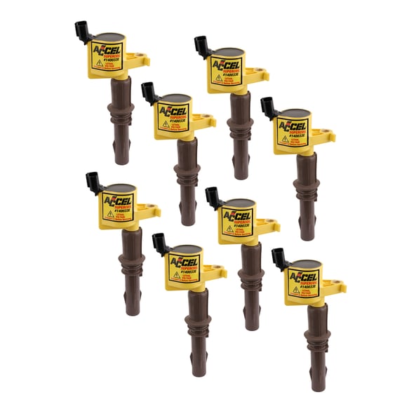 Ignition Coil - SuperCoil - 2008-2014 Ford 4.6L/5.4L/6.8L 3-valve, 8-Pack 140033E-8