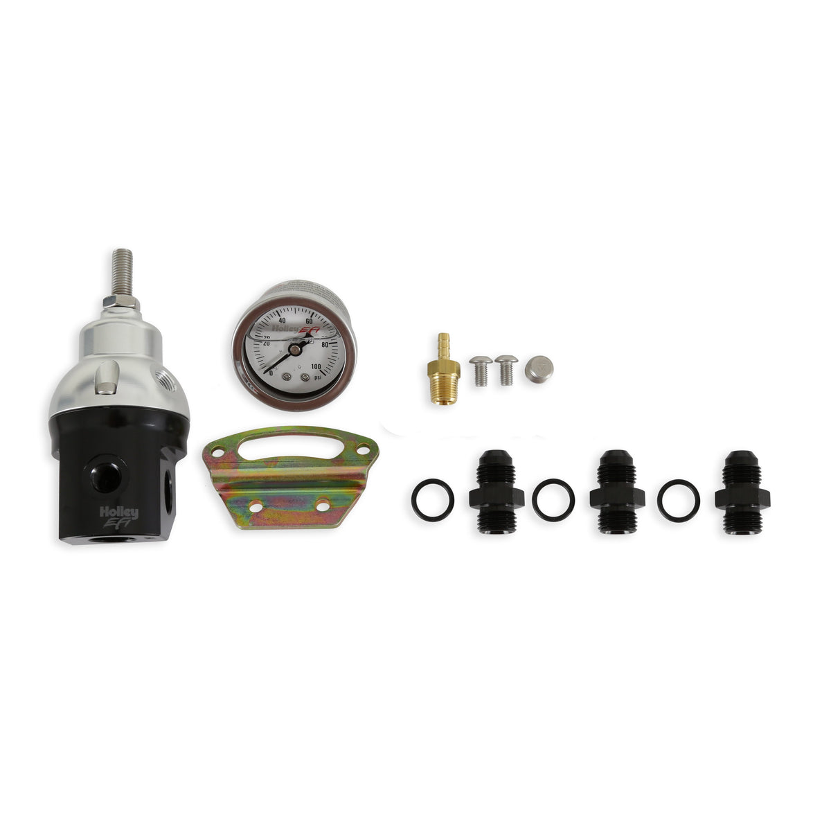 Holley EFI Billet Bypass Fuel Pressure Regulator Kit 6AN - 12-894KIT