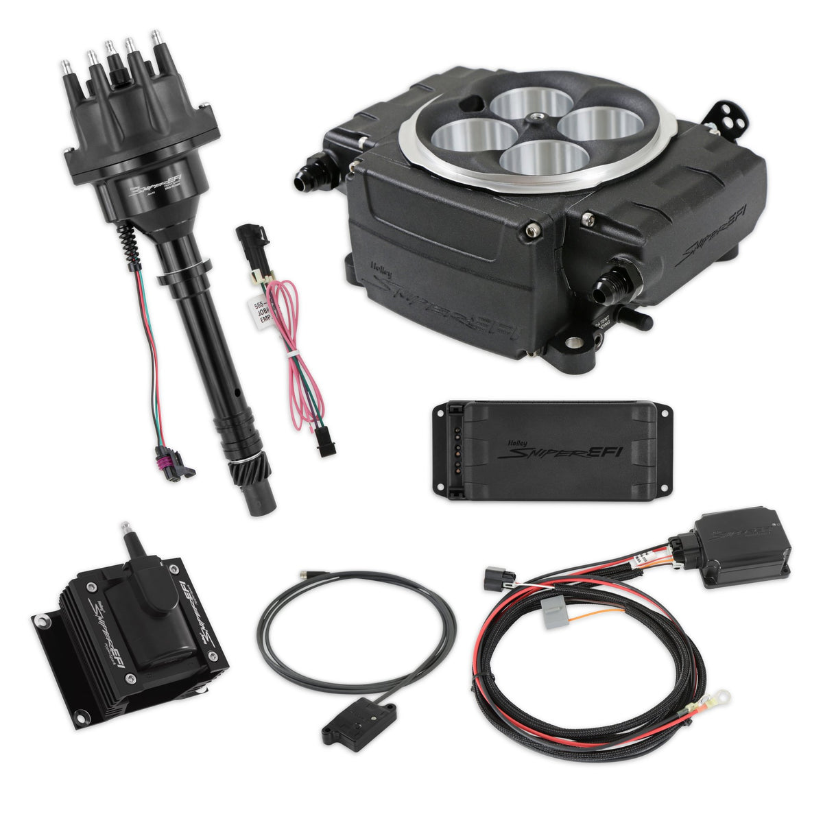 Holley Sniper 2 EFI Bundle with HyperSpark Ignition System - 550-511-BPX-SBC