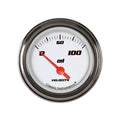 Classic Instruments Velocity White 2-1/8" Oil Pressure / (100 PSI) - VS81WSLF