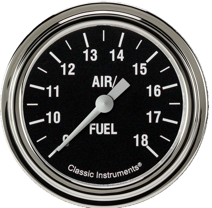Classic Instruments Hot Rod 2-5/8" Air Fuel Ratio Gauge - HR394SLF