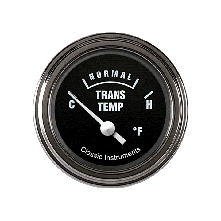 Classic Instruments Hot Rod 2-1/8" Transmission Temperature Gauge - HR27SLC