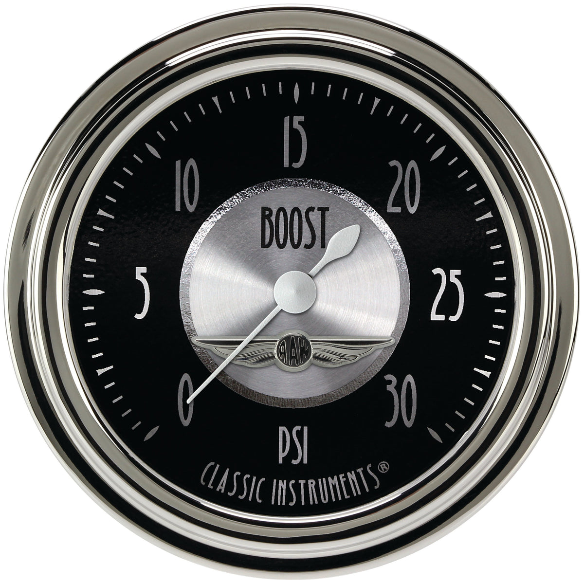 Classic Instruments All American Tradition 2-5/8" Boost Gauge (30 PSI) - AT342SLC