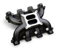 Holley Dual Plane Intake - GM LS1/LS2/LS6 - Black - 300-130BK