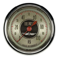 Classic Instruments All American Nickel 2-1/8" Fuel Pressure Gauge (100 PSI) - AN146SHC