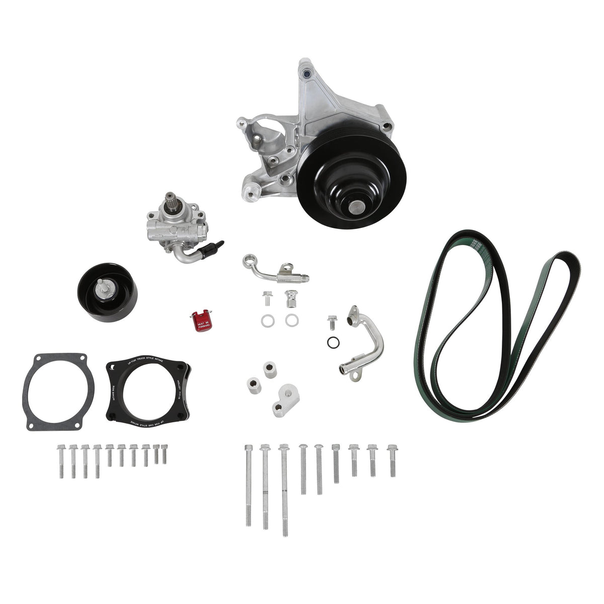 Holley Power Steering Add-on System for LT4 Wet Sump Engines - 20-222