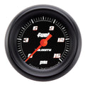 Classic Instruments Velocity Black 2-1/8"  Fuel Pressure Electric Gauge (15 PSI) - VS145BBPF