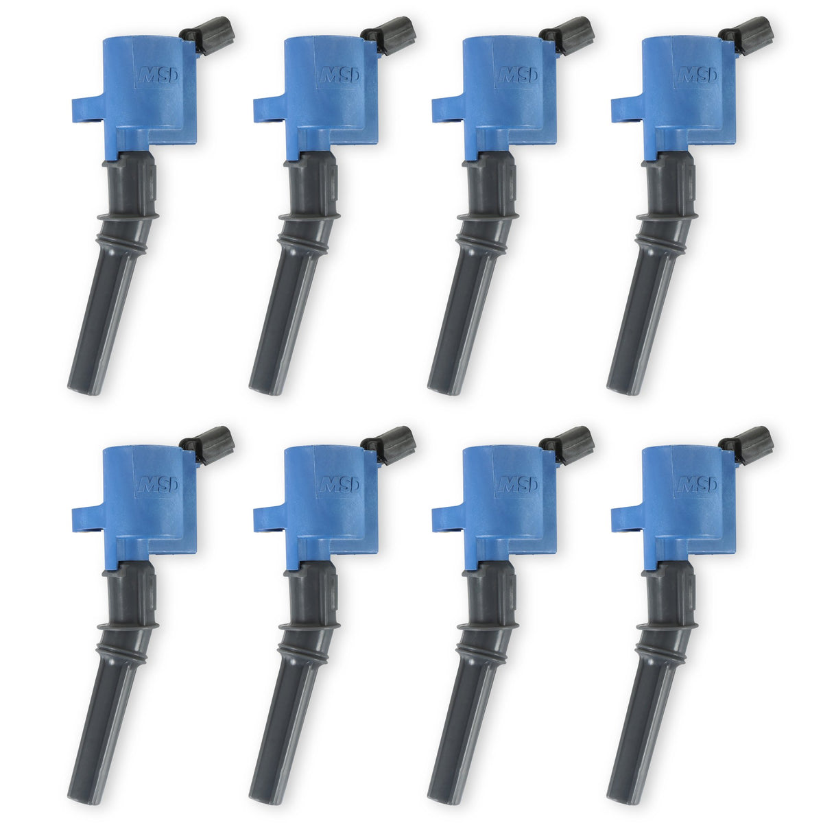 MSD Ignition Coil - Blaster - Ford 2-Valve V8 - Blue - 8-pack - 824285