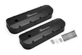 Holley Sniper Valve Cover - Fabricated Aluminum - BBC - Black - 890002B