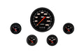 Classic Instruments Velocity Black Five Gauge Set - VS54BBLF