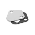 Mr. Gasket Fuel Pump Block Off Plate - Chrome - 1516