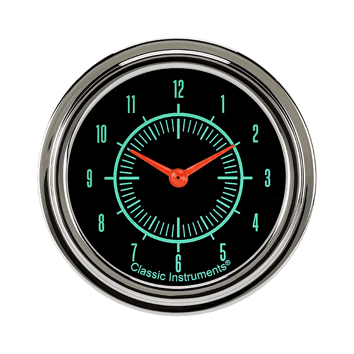 Classic Instruments G/Stock 2-5/8" Clock - GS92SLF