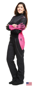 Simpson V2P2401 Vixen II Ladies X-Large Black/Pink - V2P2401