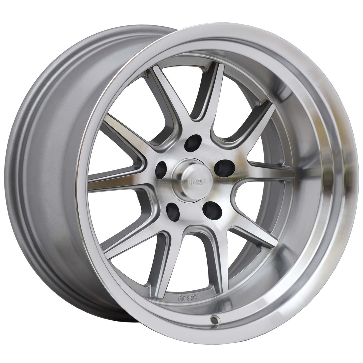Rocket Racing Wheels TTR19 Attack - Titanium/Machined - TTR19-816145