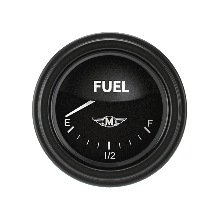 Classic Instruments Moal Bomber 2-1/8" Fuel Level Gauge - MA14BLF