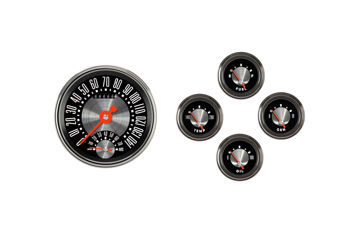 Classic Instruments 1961 - 1966 Ford Econoline Van Gauge Set OE Style - FV61OE65