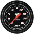 Classic Instruments Velocity Black 2-5/8" Exhaust Gas Tempature Gauge - VS398BBLF