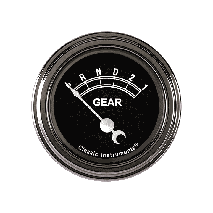 Classic Instruments Traditional 2-1/8" Gear Indicator - TR07SLF