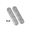 Holley Standard Height LS Valve Covers for Dry Sump Applications - Natural Cast - 241-92