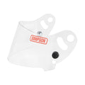 Simpson Devil Ray Visor Clear - 84300A