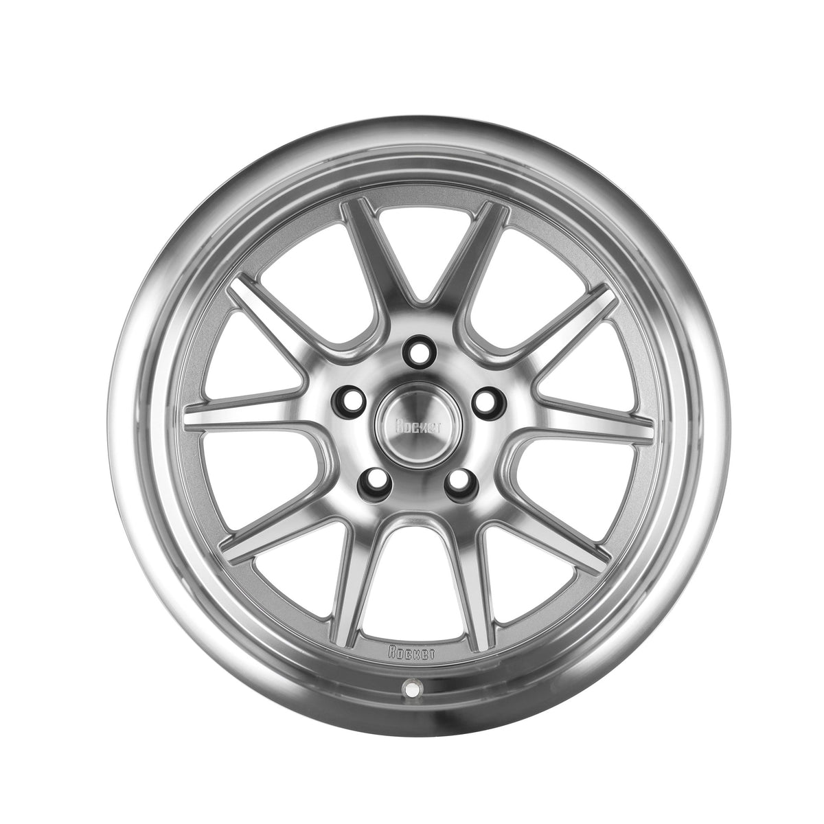Rocket Racing Wheels TTR19 Attack - Titanium/Machined - TTR19-8116165